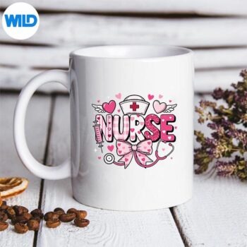 NurseValentinesDayCuteStethoscopeRnNursingLifemug