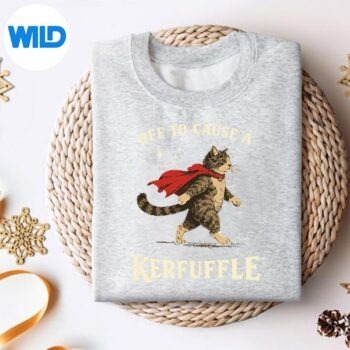 OffToCauseAKerfuffleCatMemesweater