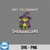 Off To Commit Shenanigans Wizard Frog Meme PNG SVG for Cricut 7 OffToCommitShenanigansWizardFrogMeme