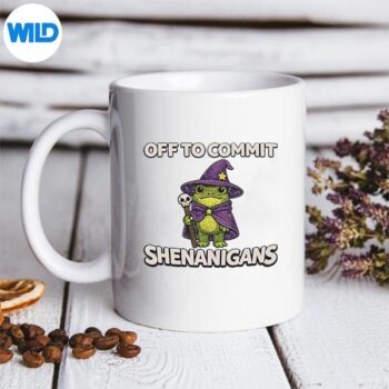 Off To Commit Shenanigans Wizard Frog Meme PNG SVG for Cricut 5 OffToCommitShenanigansWizardFrogMememug