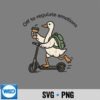 Off To Regulate Emotionstal Health Goose Scooter Silhouette SVG PNG 6 OffToRegulateEmotionstalHealthGooseScooter