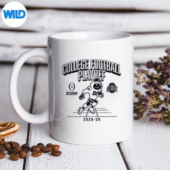 OhioStateBuckeyesCollegeFootballPlayoffMascot2025mug