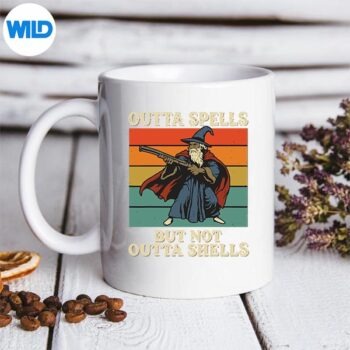 OuttaSpellsButNotOuttaShellsWizardRetroFantasyMememug