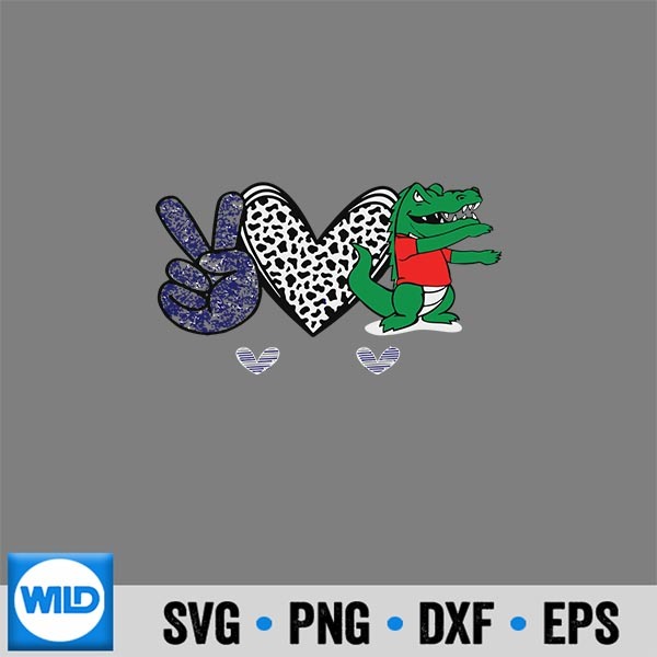 Peace Love Gator Cute Costume Animal Lover Alligator Design for Cricut 1 Peace Love Gator Cute Costume Animal Lover Alligator Design for Cricut