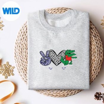 Peace Love Gator Cute Costume Animal Lover Alligator Design for Cricut 4 PeaceLoveGatorCuteCostumeAnimalLoverAlligatorsweater