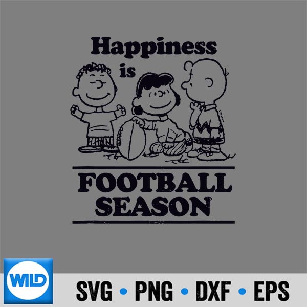 PeanutsHappinessIsFootballSeason