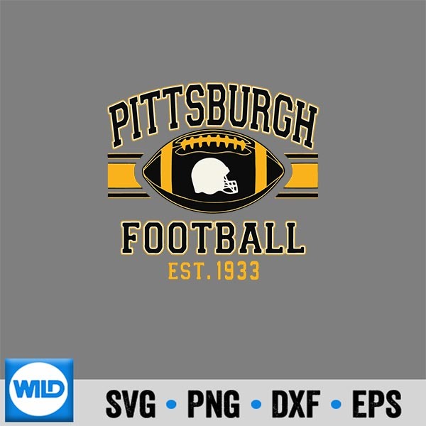 Pittsburgh Football Est 1933 SVG PNG Digital Download 1 Pittsburgh Football Est 1933 SVG PNG Digital Download