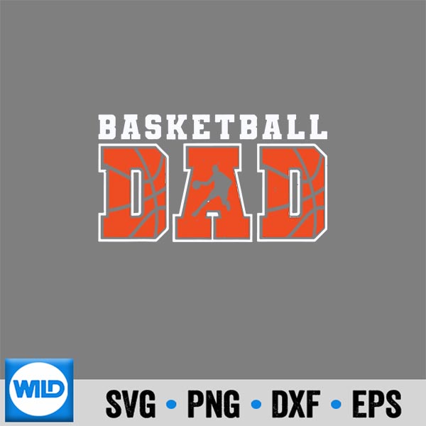 Proud Basketball Dad Sport Fathers Day Digital Design 7 ProudBasketballDadSportFathersDay