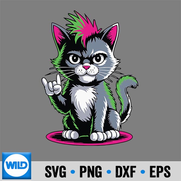 PunkRockCatVintage