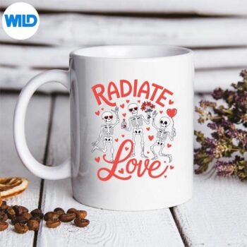 Radiate Love Valentine Vintage SVG PNG Digital Download 5 RadiateLoveValentineVintagemug
