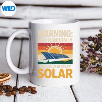 RenewableEnergyRandomlyTalkSolarPanelSolarTechnicianmug