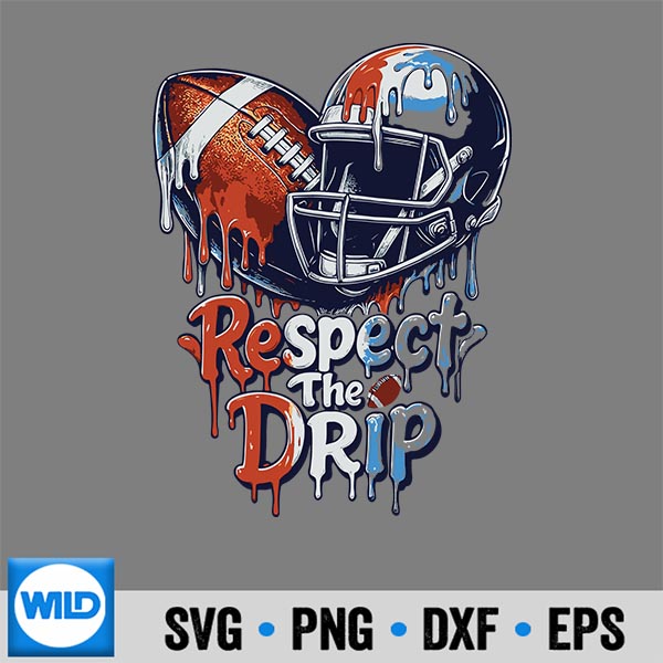 RespectTheDripFootballDripIceCreamDripSprinkle