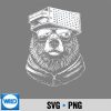 Retro Bear With Cheese Grater Hat And Sunglasses Vintage Funny Vector Design 7 RetroBearWithCheeseGraterHatAndSunglassesVintageFunny