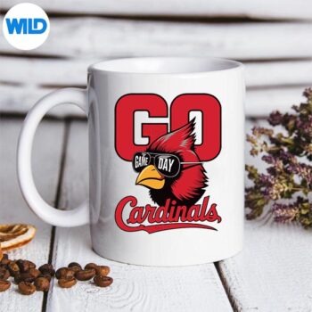 RetroGoCardinalsGameDayForGirlmug