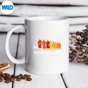Retro Walk For Peace Monks With Aloka Dog Minimalist Zen Art SVG Cut File 5 RetroWalkForPeaceMonksWithAlokaDogMinimalistZenArtmug