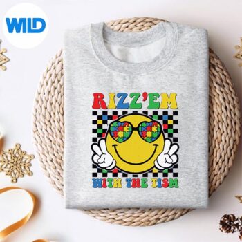 RizzEmWithTheTismAutismAwarenessGirlssweater
