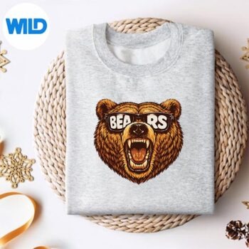 RoaringGrizzlyOutdoorWildlifeForsweater