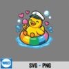 Rubber Duck Holding Ice Cream Cruise SVG PNG Download 6 RubberDuckHoldingIceCreamCruise