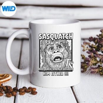 SasquatchSawMeVintagemug