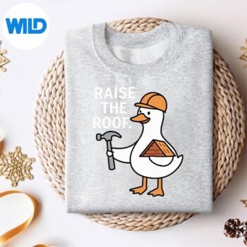 SillyGooseRooferRoofingHandymanContractorRoofCoworkersweater