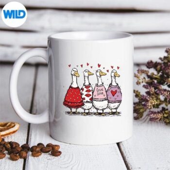 SillyGooseValentineTrendyValentinesDaymug