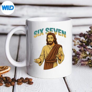 SixSevenMemeChristian67Jesusmug