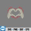 SkeletonHandHeartValentinesDayForGirls