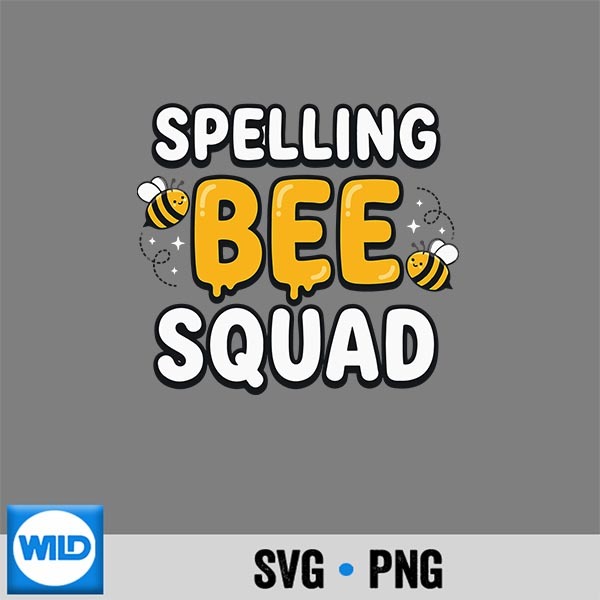 Spelling Bee Squad Teacher Student Team Vector Design 1 Spelling Bee Squad Teacher Student Team Vector Design