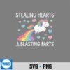 Stealing Hearts Blasting Farts Toddler Unicorn Rainbow SVG Cut File 6 StealingHeartsBlastingFartsToddlerUnicornRainbow