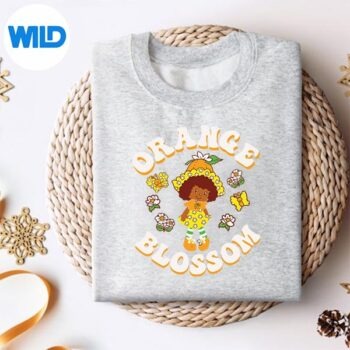 StrawberryShortcakeOrangeBlossomVintagesweater