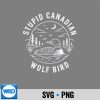 StupidCanadianWolfBirdLoonAnimalWildlifeArt