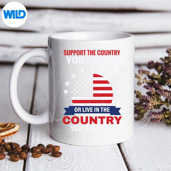 Support The Country You Live In The Country You Support PNG SVG for Cricut 3 Support The Country You Live In The Country You Support PNG SVG for Cricut - Image 3