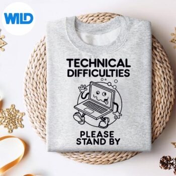 TechnicalDifficultiesPleaseStandBysweater