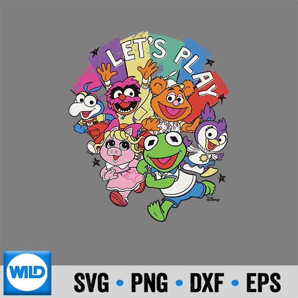 The Muppet Babies The Muppet Babies Group Silhouette SVG PNG 1 The Muppet Babies The Muppet Babies Group Silhouette SVG PNG