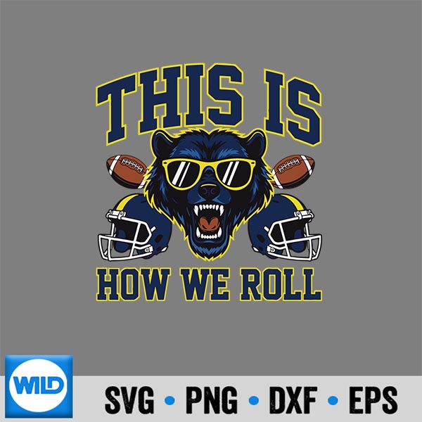 ThisIsHowWeRollMichiganFootballLoverGameDay