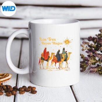 ThreeWiseEstaNocheCabalgamosReyesMagosEpiphanymug