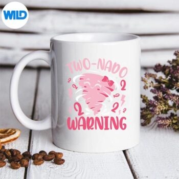 Twonado Warning 2nd Pink Tornado SVG PNG 5 TwonadoWarning2ndPinkTornadomug