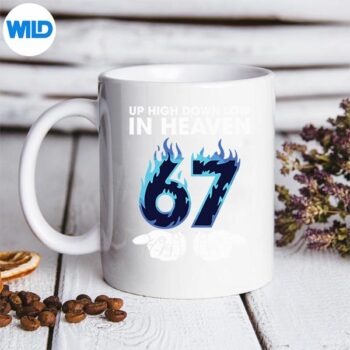 Up High Down Low In Heaven 67 Hands Meme 6 7 Six Seven Digital Download 5 UpHighDownLowInHeaven67HandsMeme67SixSevenmug