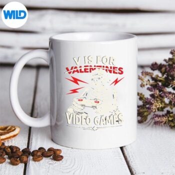 VIsForVideoGamesValentinesSkeletonGamermug