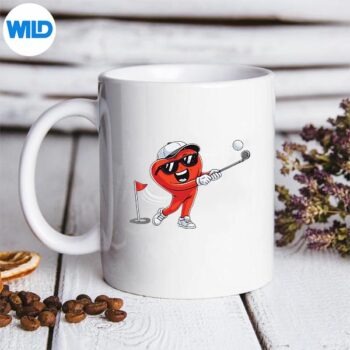 ValentineGolfHeartSportGolferValentinesDaymug