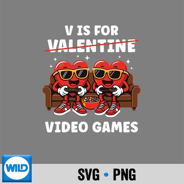 Valentines Day For Vday Gamer SVG PNG Cut File 1 Valentines Day For Vday Gamer SVG PNG Cut File