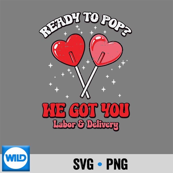 Valentines Day Labor Delivery Nurse Pop Scrub Top SVG PNG 1 Valentines Day Labor Delivery Nurse Pop Scrub Top SVG PNG