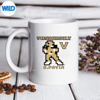 VanderbiltFootballDiegoPaviaRetroBallermug