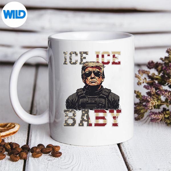 Vintage Ice Ice Baby Trump Digital Design 3 Vintage Ice Ice Baby Trump Digital Design - Image 3