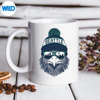 VintageSeattleBirdForVintagemug 1
