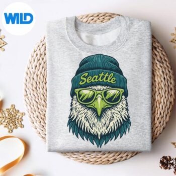 VintageSeattleBirdForVintagesweater