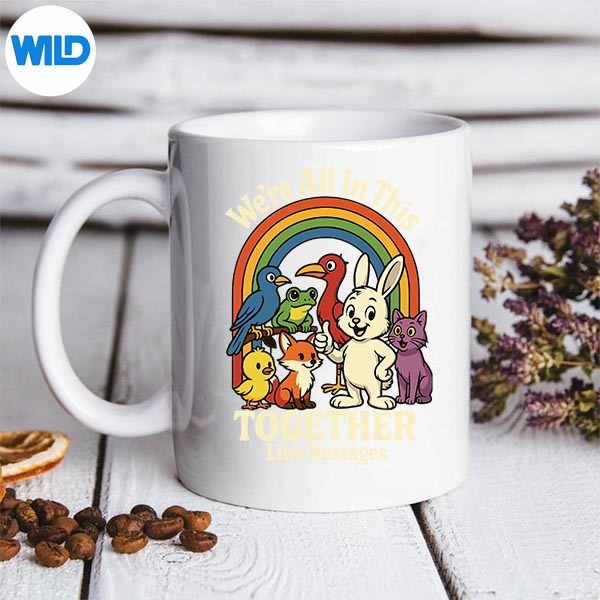 Were All In This Together Like Hostages Sarcastic Humor Design for Cricut 3 Were All In This Together Like Hostages Sarcastic Humor Design for Cricut - Image 3