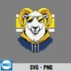 White Ram Blue Yellow Team Colors Cool Sunglasses SVG PNG Digital Download 7 WhiteRamBlueYellowTeamColorsCoolSunglasses