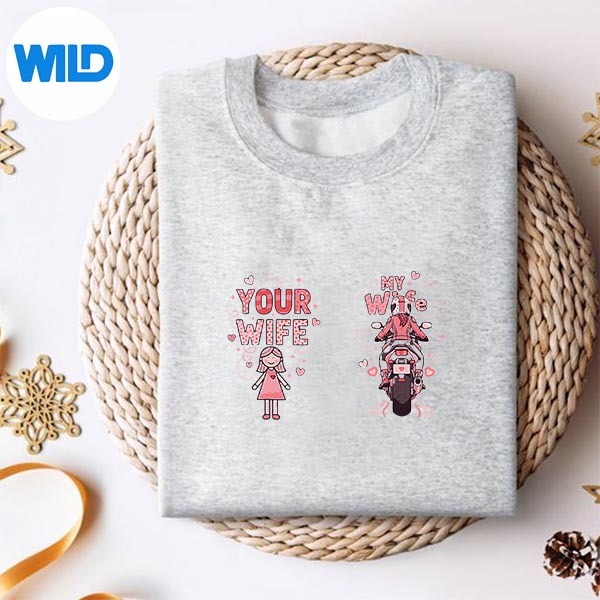 Your Wife Vs My Wife Biker For Motorcycle Lovers Digital Download 2 Your Wife Vs My Wife Biker For Motorcycle Lovers Digital Download - Image 2