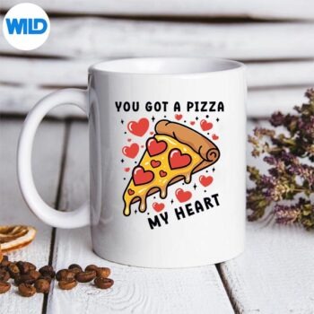 YouveGotAPizzaOfMyHeartValentineDayLoversmug